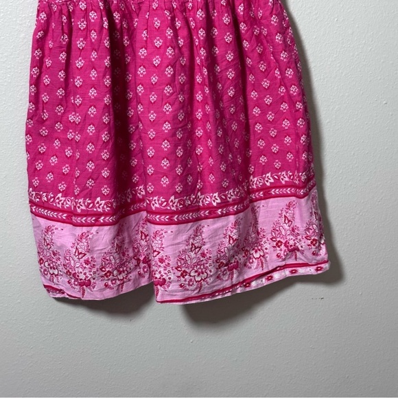 Gap Kids Girls Spring Pink Floral Print Dress size L. - Picture 3 of 9